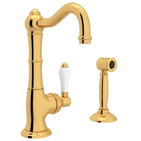 A large image of the Rohl A3650LPWS-2 Italian Brass