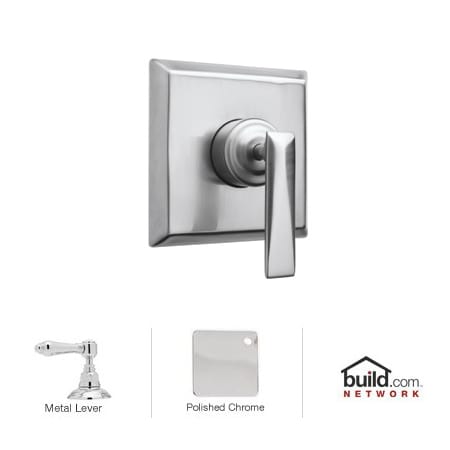 A large image of the Rohl A4700NLVTO Polished Chrome