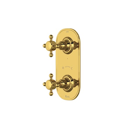 A large image of the Rohl A4964XM Unlacquered Brass
