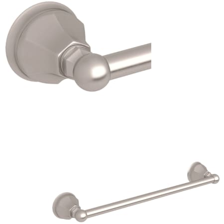 A large image of the Rohl A6886/18 Satin Nickel