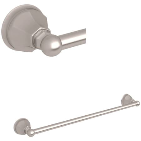 A large image of the Rohl A6886/24 Satin Nickel