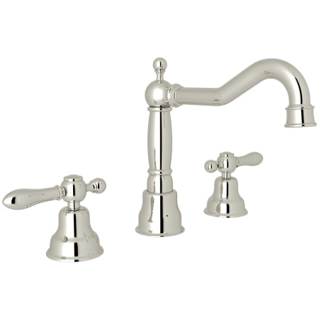 A large image of the Rohl AC107LM-2 Polished Nickel