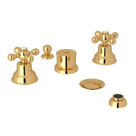 A large image of the Rohl AC595X Italian Brass