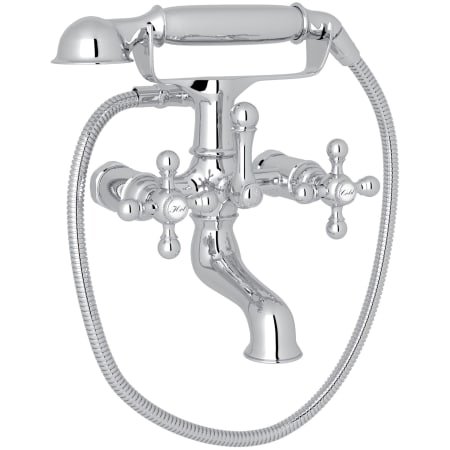 A large image of the Rohl AC7X Polished Chrome