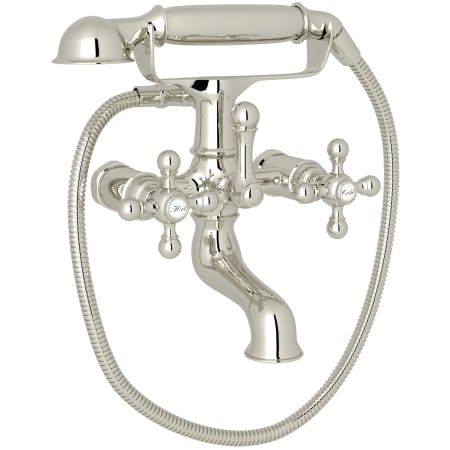 A large image of the Rohl AC7X Polished Nickel