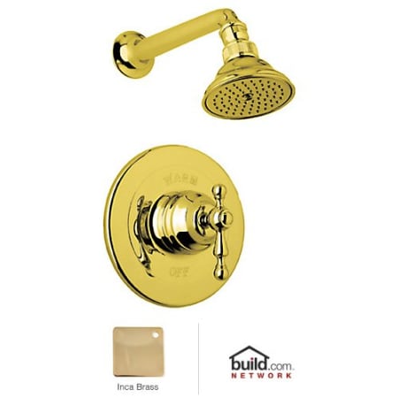 A large image of the Rohl ACKIT30EL Inca Brass