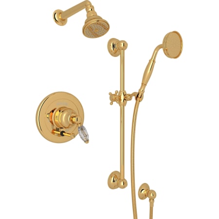 A large image of the Rohl AKIT30ELC Inca Brass