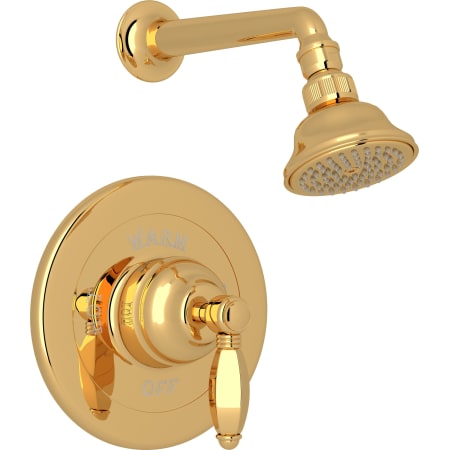 A large image of the Rohl AKIT31ELH Inca Brass