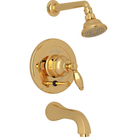 A large image of the Rohl AKIT82ELH Inca Brass