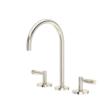 A large image of the Rohl AM08D3LM Polished Nickel