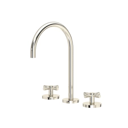 A large image of the Rohl AM08D3XM Polished Nickel