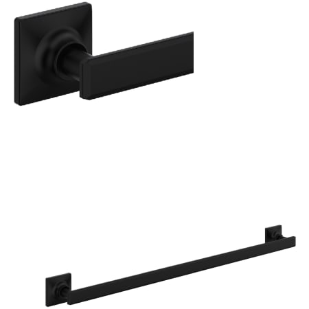 A large image of the Rohl AP25WTB24 Matte Black