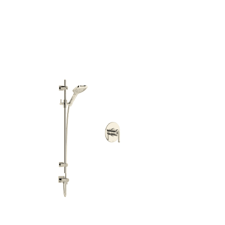 A large image of the Rohl APOTHECARY-TAP51W1LM-KIT Polished Nickel