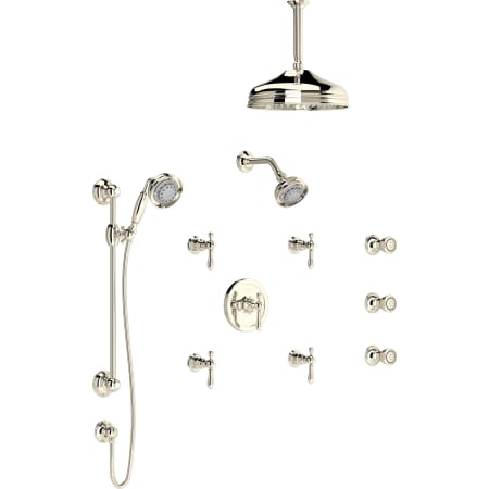 A large image of the Rohl ARCANA-AC720LM-TO-KIT Polished Nickel