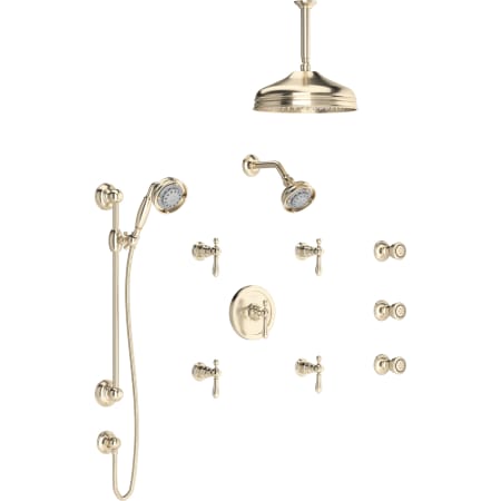 A large image of the Rohl ARCANA-AC720LM-TO-KIT Satin Nickel