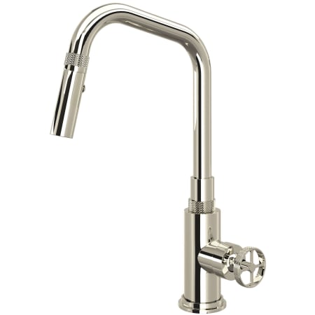A large image of the Rohl CP56D1IW Polished Nickel