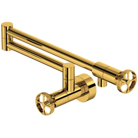A large image of the Rohl CP62W1IW Unlacquered Brass
