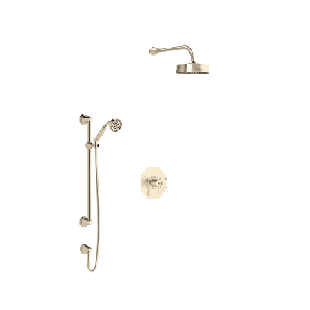 A large image of the Rohl DECO-U.TDC44W1LS-KIT Satin Nickel