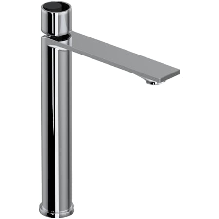 A large image of the Rohl EC02D1IW Polished Chrome / Matte Black
