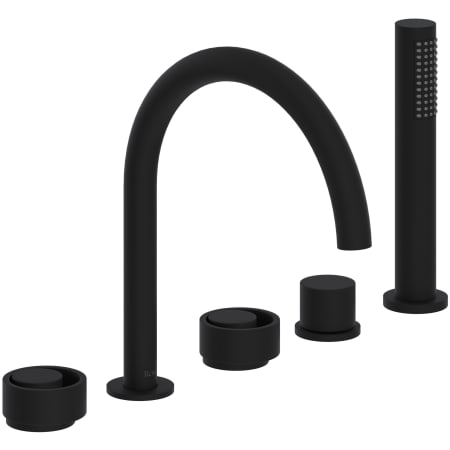 A large image of the Rohl EC06D5IW Matte Black