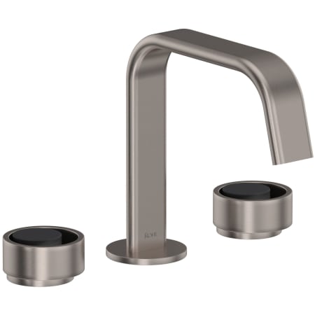 A large image of the Rohl EC09D3IW Satin Nickel / Matte Black