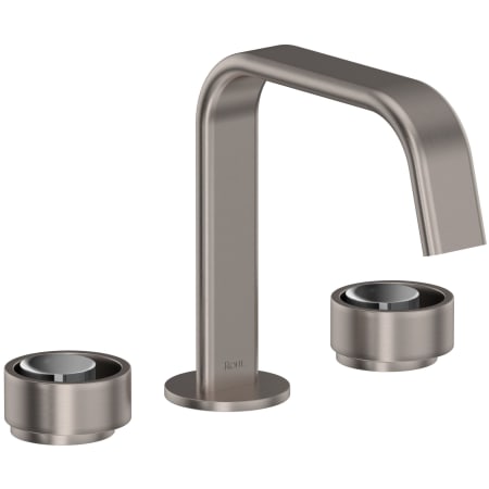 A large image of the Rohl EC09D3IW Satin Nickel / Polished Chrome