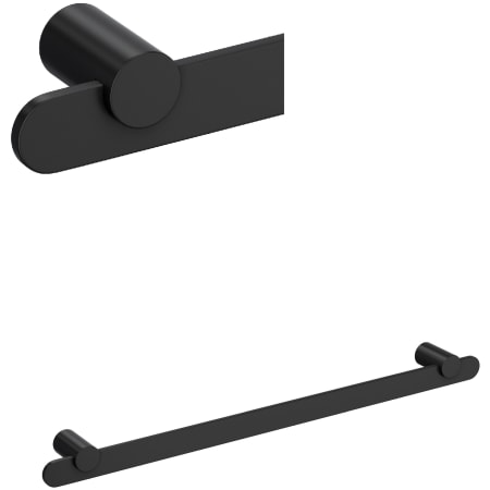 A large image of the Rohl EC25WTB24 Matte Black