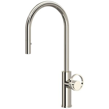 A large image of the Rohl EC55D1+EC81IW Polished Nickel / Polished Nickel