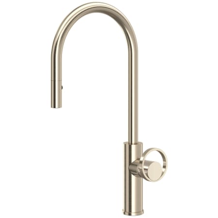 A large image of the Rohl EC55D1+EC81IW Satin Nickel / Satin Nickel
