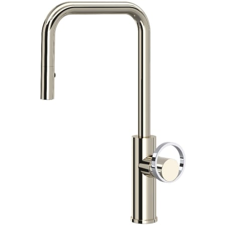 A large image of the Rohl EC56D1+EC81IW Polished Nickel / Polished Chrome