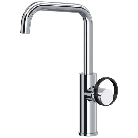 A large image of the Rohl EC60D1+EC81IW Polished Chrome / Matte Black