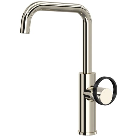 A large image of the Rohl EC60D1+EC81IW Polished Nickel / Black