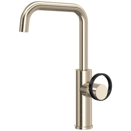 A large image of the Rohl EC60D1+EC81IW Satin Nickel / Matte Black