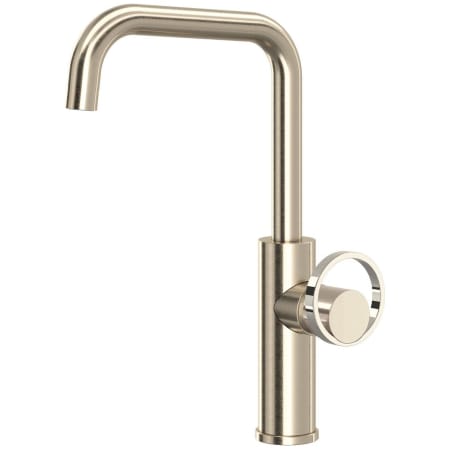 A large image of the Rohl EC60D1+EC81IW Satin Nickel / Polished Nickel