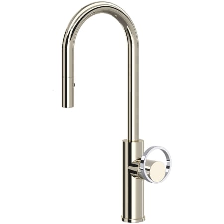 A large image of the Rohl EC65D1+EC81IW Polished Nickel / Polished Chrome