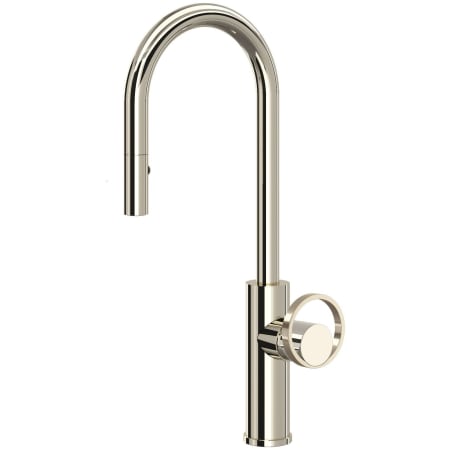 A large image of the Rohl EC65D1+EC81IW Polished Nickel / Satin Nickel