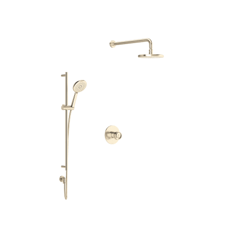 A large image of the Rohl ECLISSI-TEC23W1IW-KIT Satin Nickel