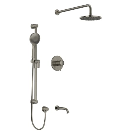 A large image of the Rohl EDGE-TEDTM45-KIT Brushed Nickel