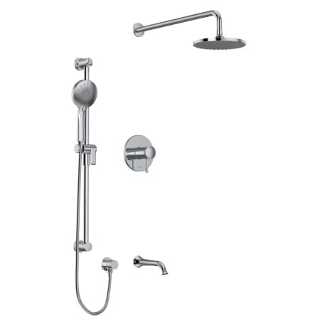 A large image of the Rohl EDGE-TEDTM45-KIT Chrome