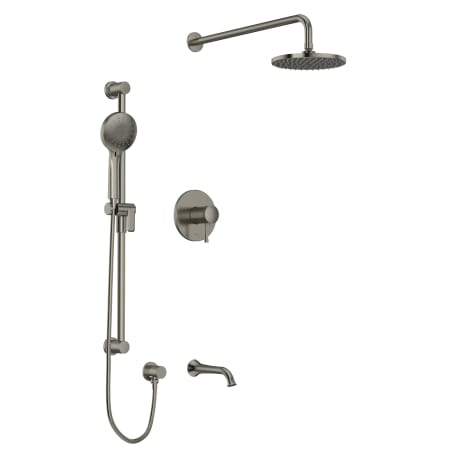 A large image of the Rohl EDGE-TEDTM47-KIT Brushed Nickel