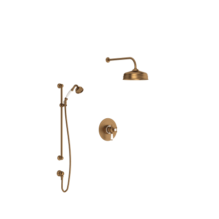 A large image of the Rohl EDWARDIAN-U.TEW23W1L-KIT English Bronze