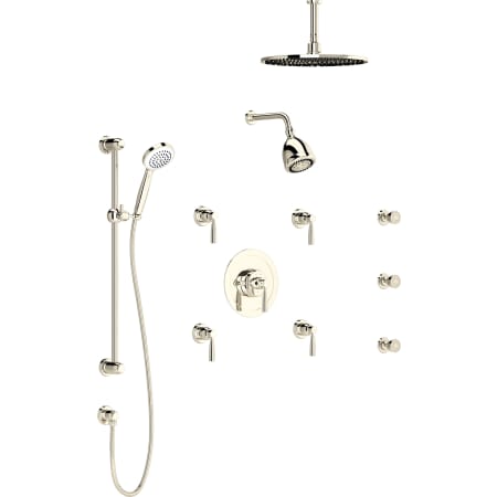 A large image of the Rohl HOLBORN-U.5885LS-TO-KIT Polished Nickel