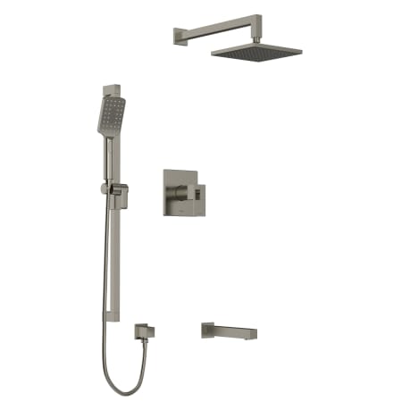 A large image of the Rohl KUBIK-TUS45-KIT Brushed Nickel