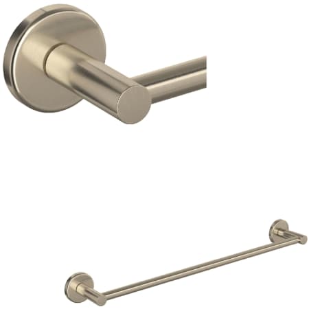 A large image of the Rohl LO1/18 Satin Nickel