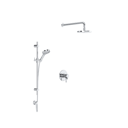 A large image of the Rohl LOMBARDIA-TLB23W1LM-KIT Polished Chrome