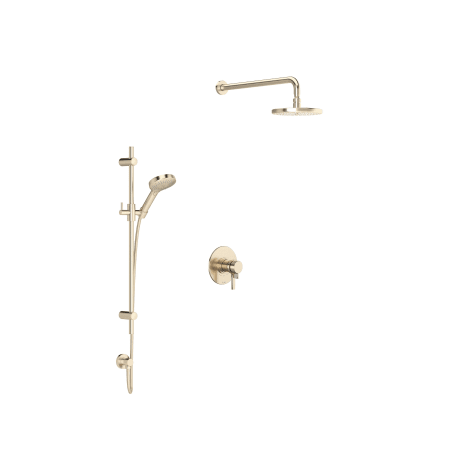 A large image of the Rohl LOMBARDIA-TLB23W1LM-KIT Satin Nickel
