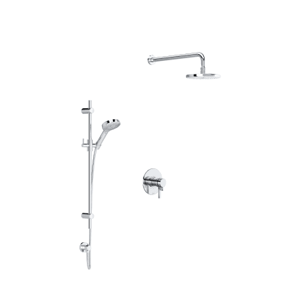 A large image of the Rohl LOMBARDIA-TLB44W1LM-KIT Polished Chrome