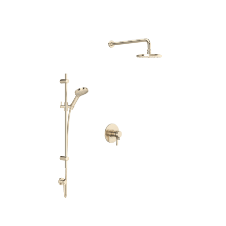 A large image of the Rohl LOMBARDIA-TLB44W1LM-KIT Satin Nickel