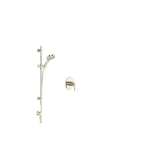 A large image of the Rohl LOMBARDIA-TLB51W1LM-KIT Polished Nickel