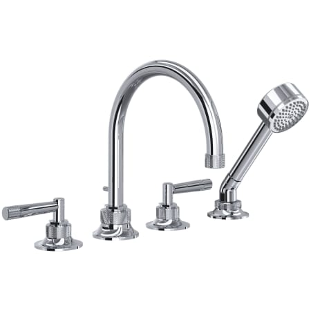 A large image of the Rohl MB06D4LM Polished Chrome